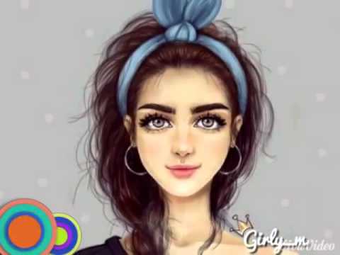 صور رسم بنت - اجمل صور رسم بنت 11355 6