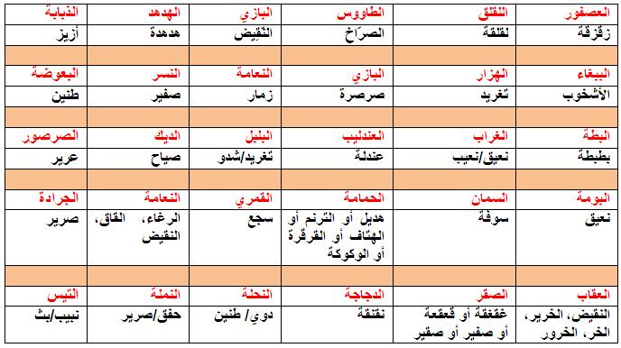 اسماء اصوات الاشياء - اسماء واشياء اول مره تسمعها 11869 2