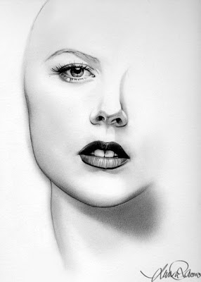 صور فن رسم ابيض اسود روعه - اروع صور مرسومة بالابيض والاسود 4231 5