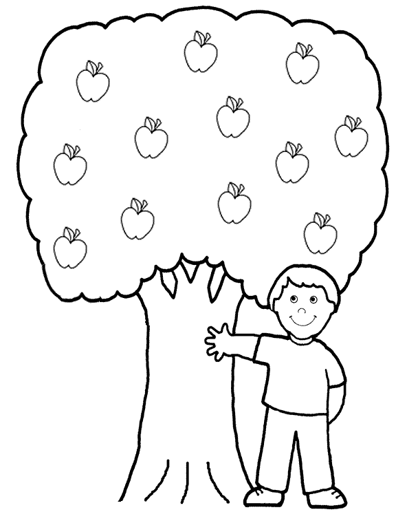 3938 1 صور تلوين اشجار صور رسومات اشجار للاطفال جاهزة للتلوين والطباعة - تعليم الرسم انيقة الانيقات